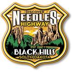 NCP120 Needles Highway Black Hills South Dakota Magnet